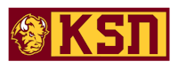 the ksn logo with the word ksn on it