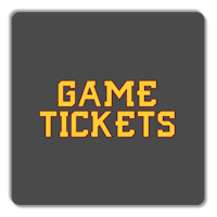 the game tickets logo on a black background